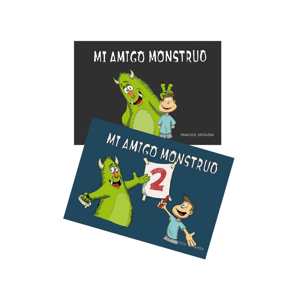 Pack Mi Amigo Monstruo 1 y 2
